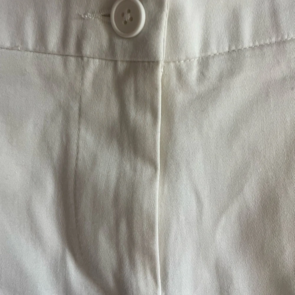 Sagharbor denim white shorts size 12